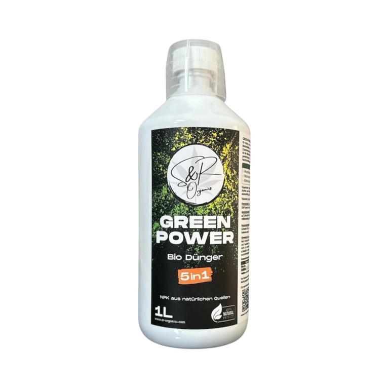 S&R Organics GreenPower 5in1 Bio-Dünger 1 l
