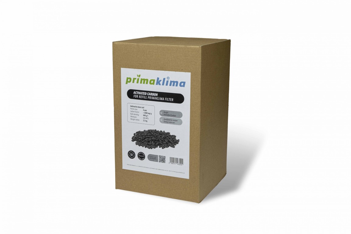 Prima Klima Aktivkohle Pelletkohle 4 mm, 2,5 kg