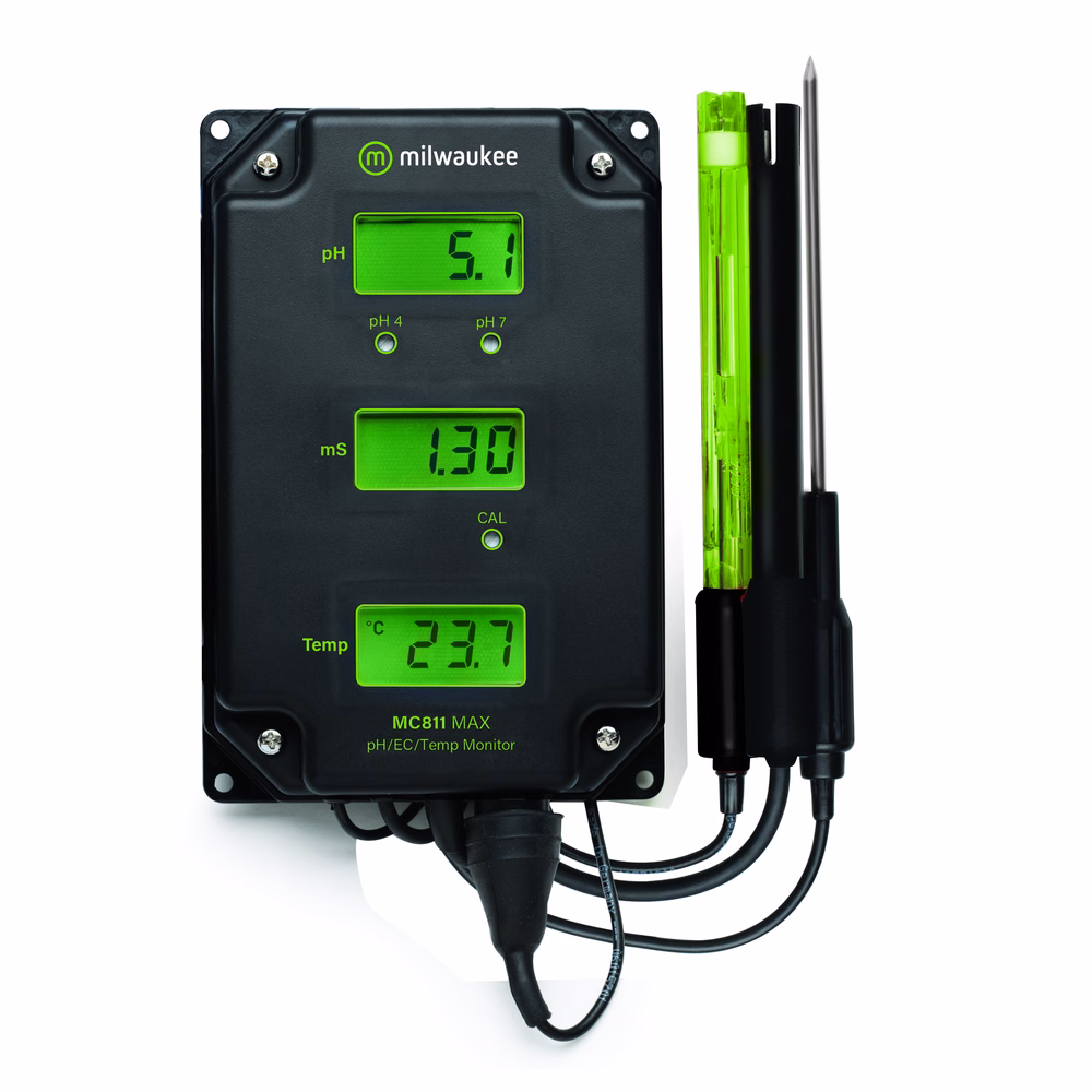 Milwaukee MC811 MAX – pH/EC/Temp-Monitor